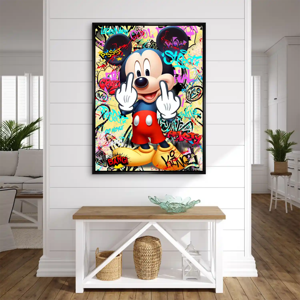 Micky Street Fresh Art AluDibond Bild INGALERIE