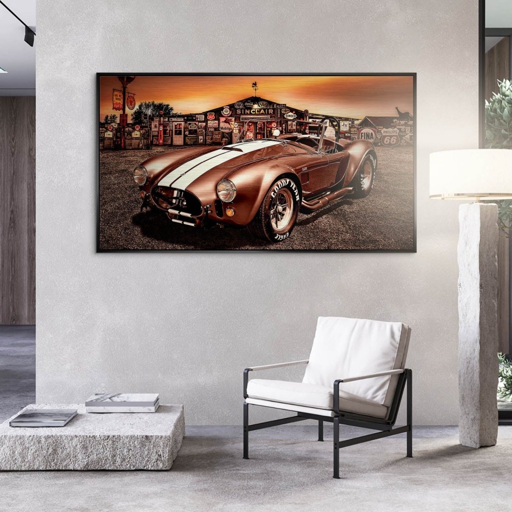 AC Cobra Abstrakt Sunset Alu Gebürstet INGALERIE