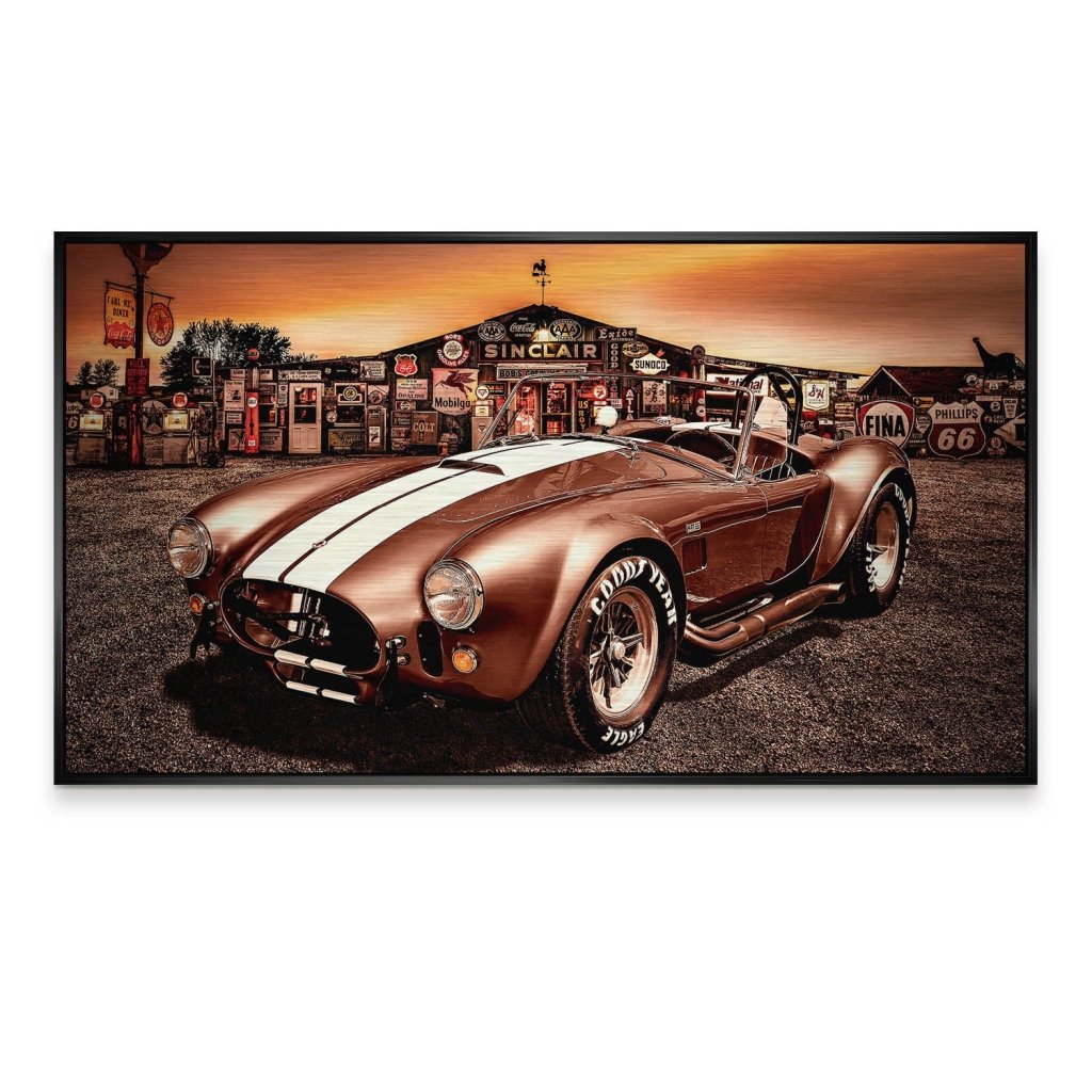 AC Cobra Abstrakt Sunset Alu Gebürstet INGALERIE