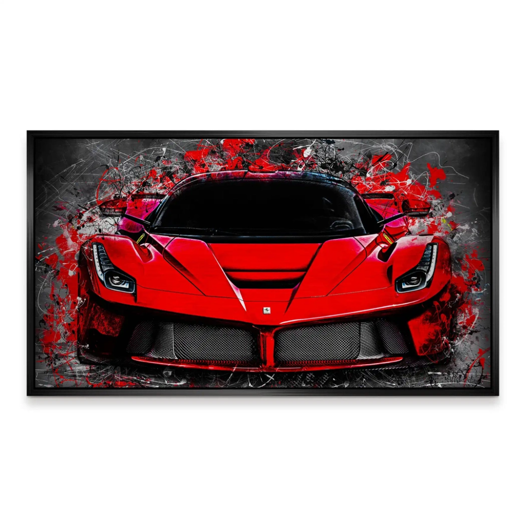 La Ferrari Abstrakt Alu Gebürstet INGALERIE