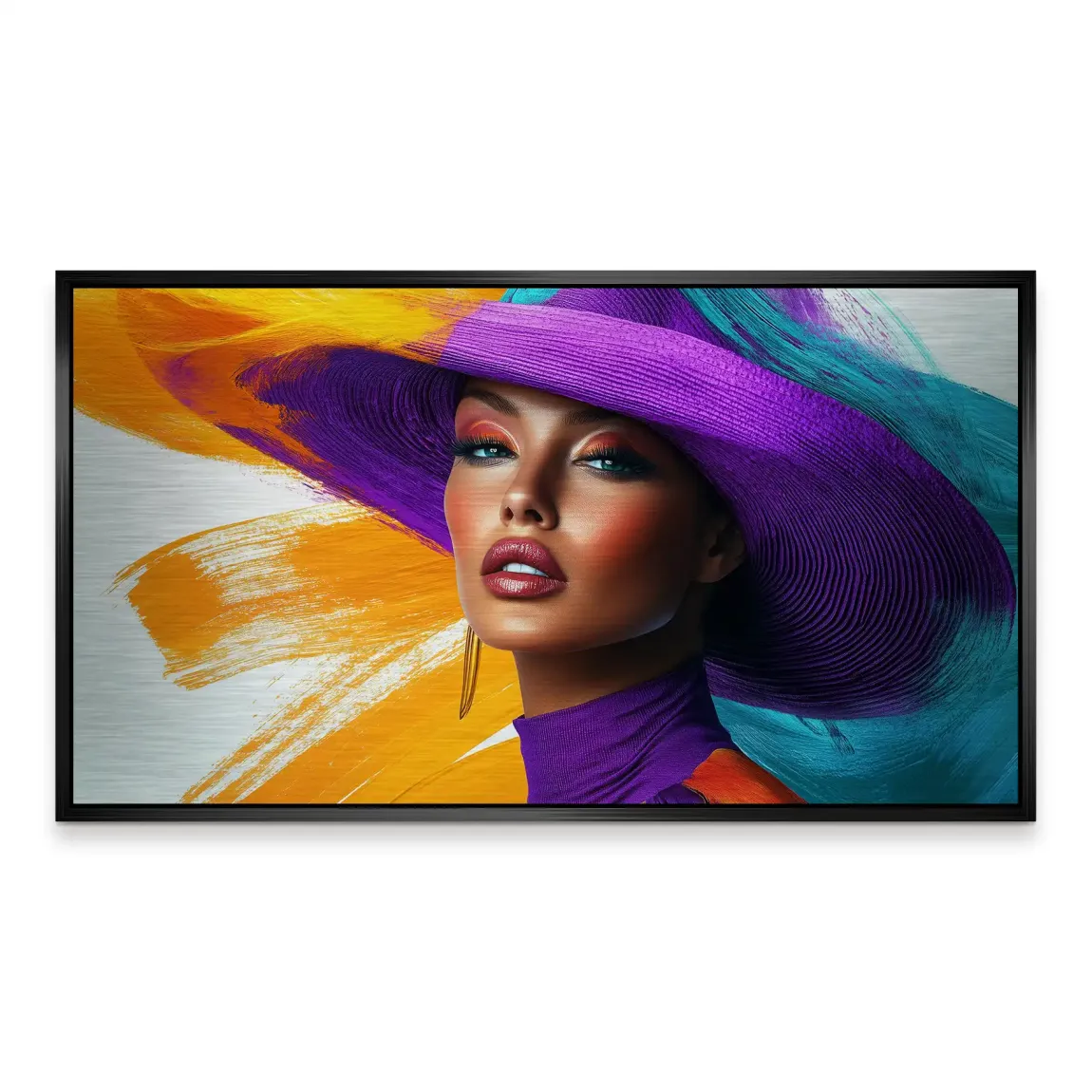 Vivid Fashion Color Art Alu Gebürstet