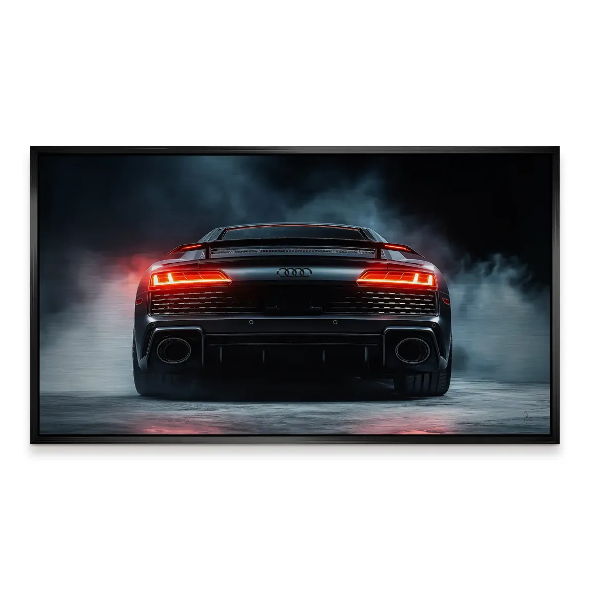 Audi R8 Dark Side Alu Gebürstet Bild