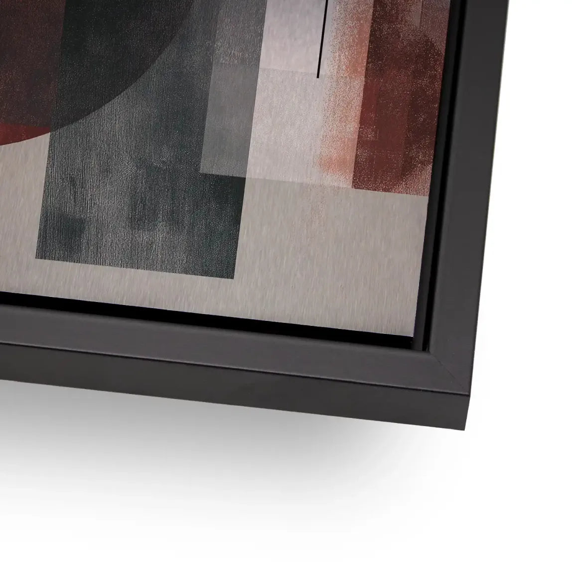 Abstrakte Geometrie Alu Gebürstet