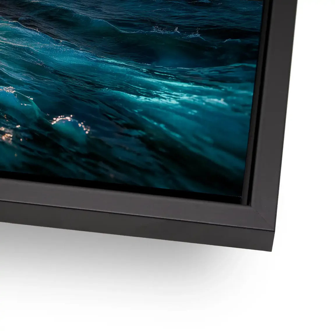 Wildes Meer Alu Gebürstet