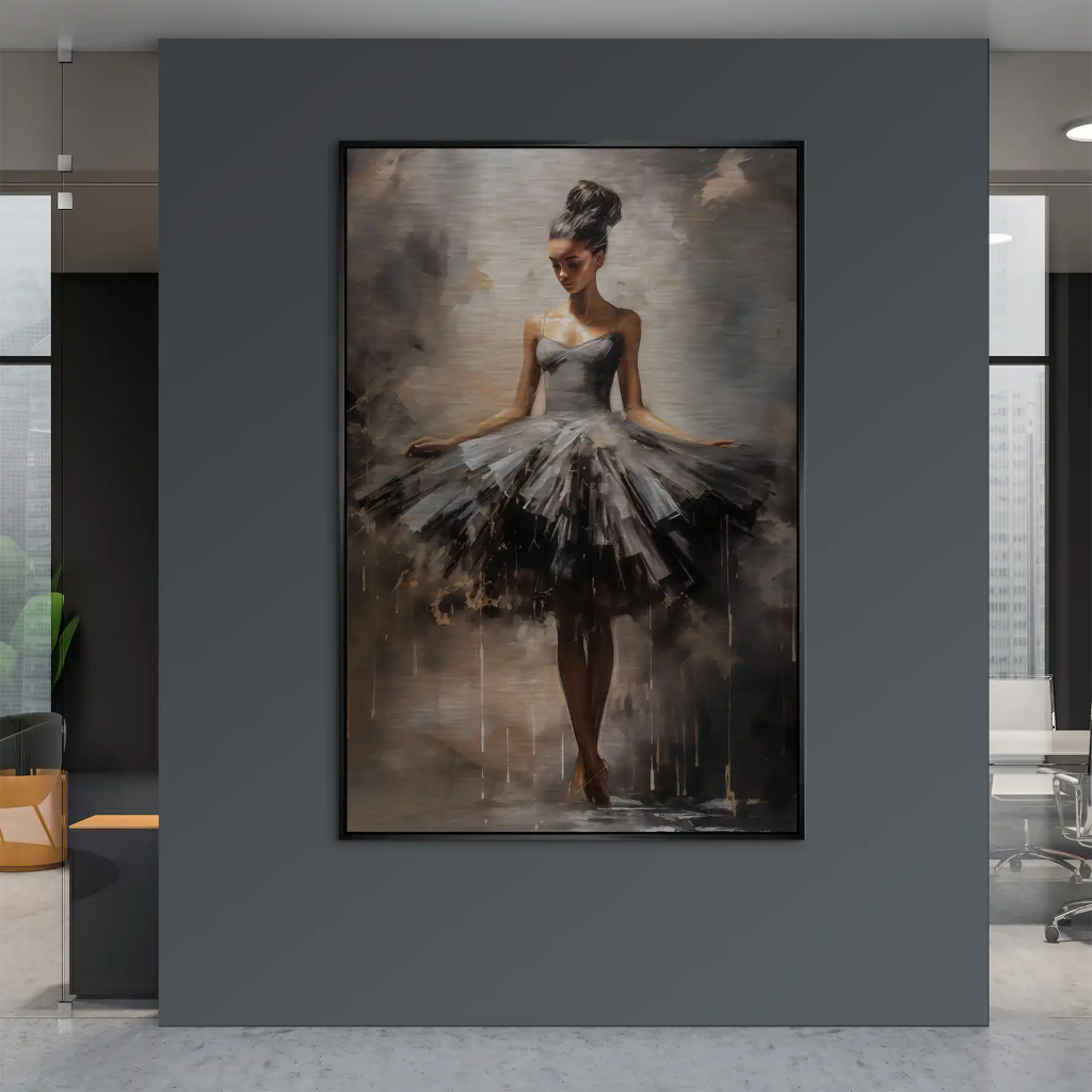 Ballerina Modern Style AluDibond Gebürstet INGALERIE