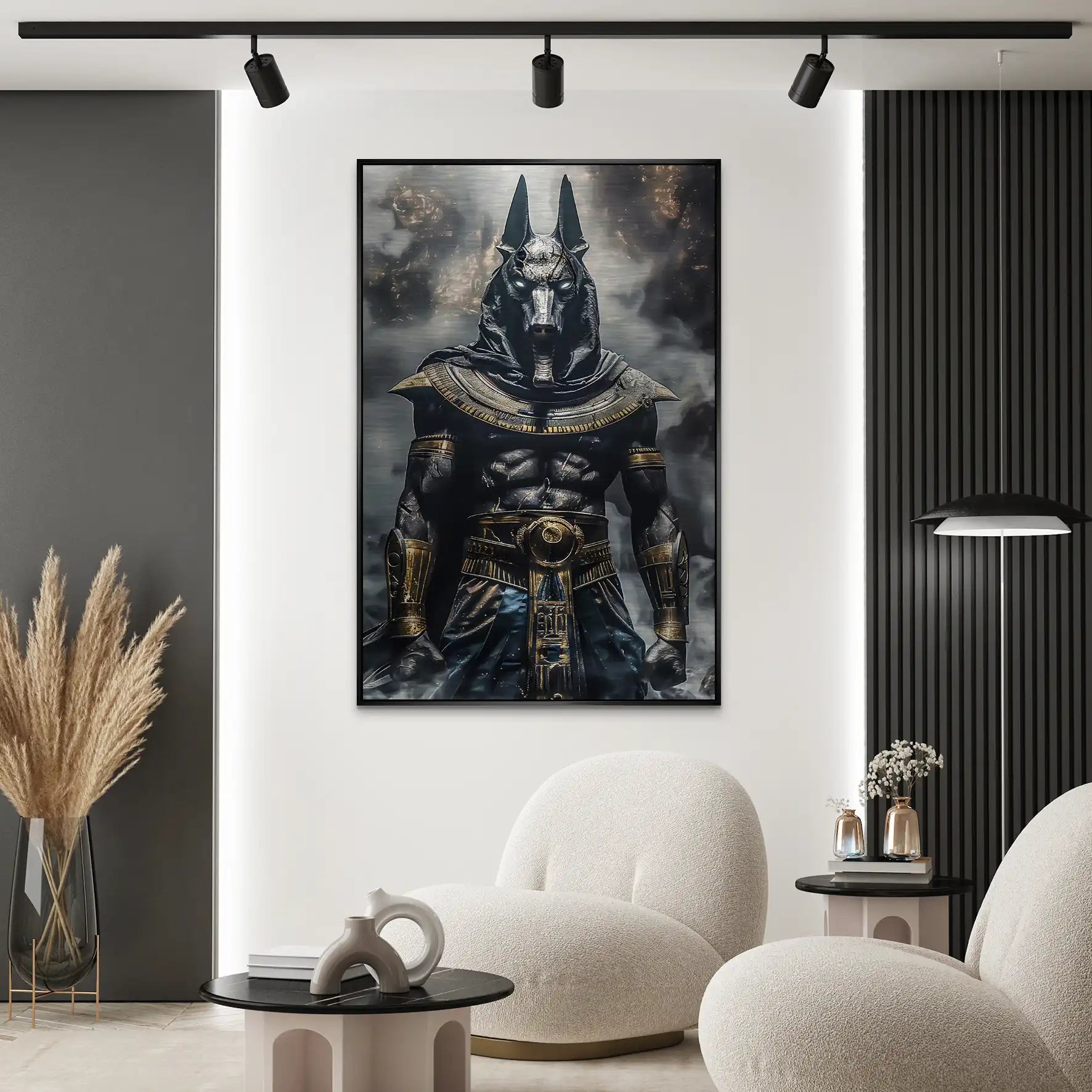 Anubis Dark AluDibond Gebürstet INGALERIE