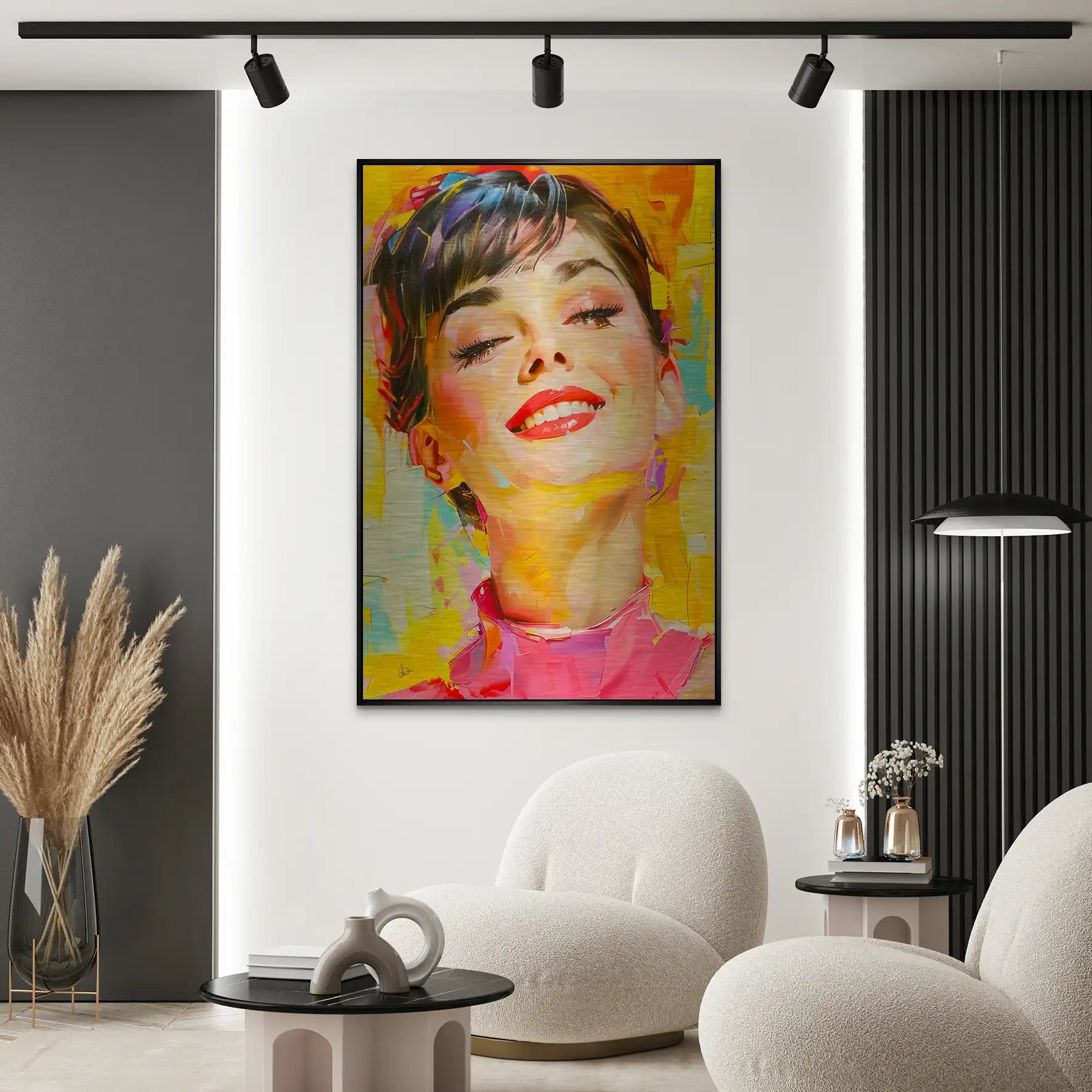 Audrey Modern Art AluDibond Gebürstet INGALERIE