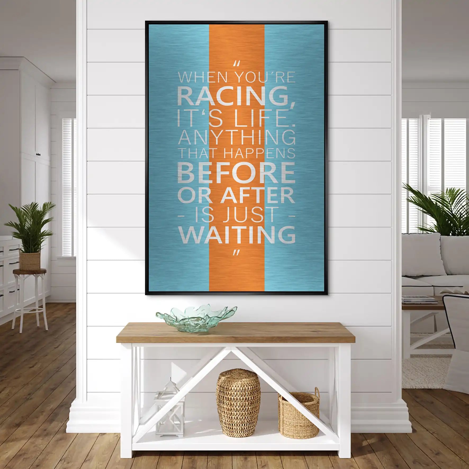 Racing Is Life AluDibond Gebürstet INGALERIE