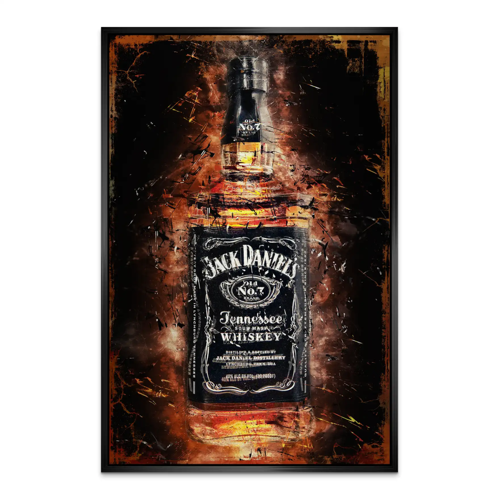 Jack Whisky AluDibond Gebürstet INGALERIE