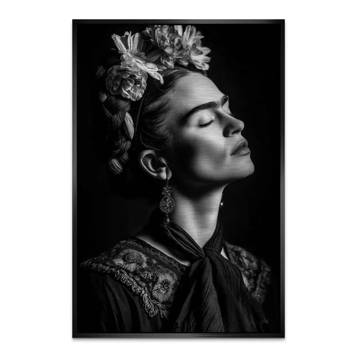 Fridas Stille Alu Dibond Bild gebürstet