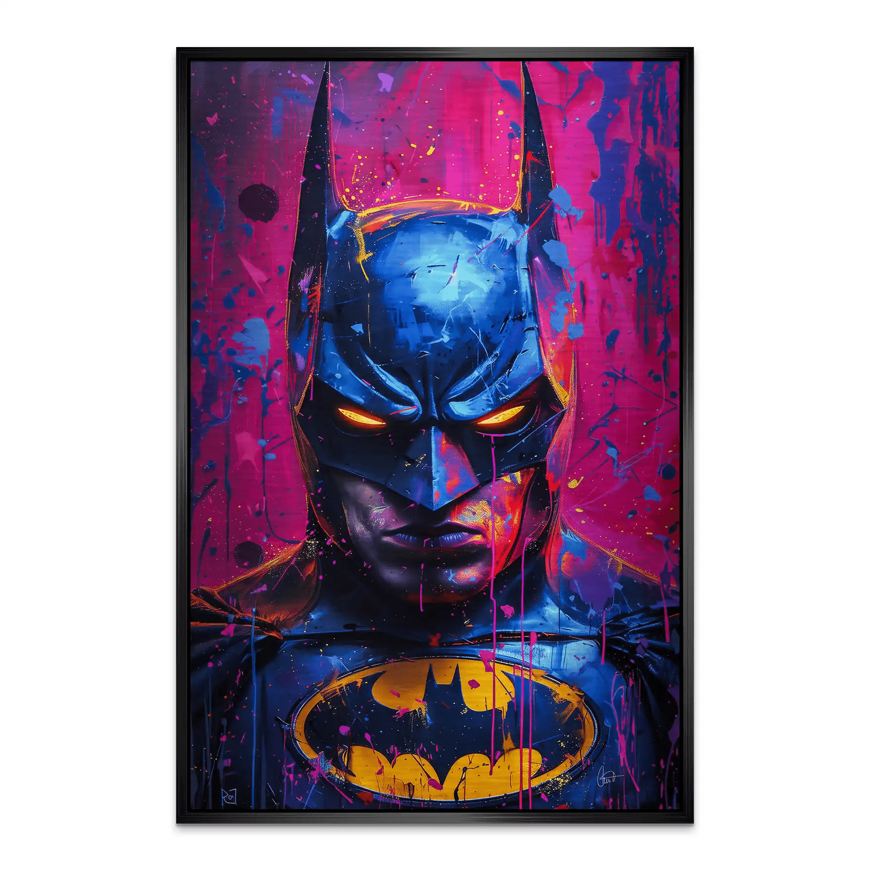 Batman Art AluDibond Gebürstet INGALERIE