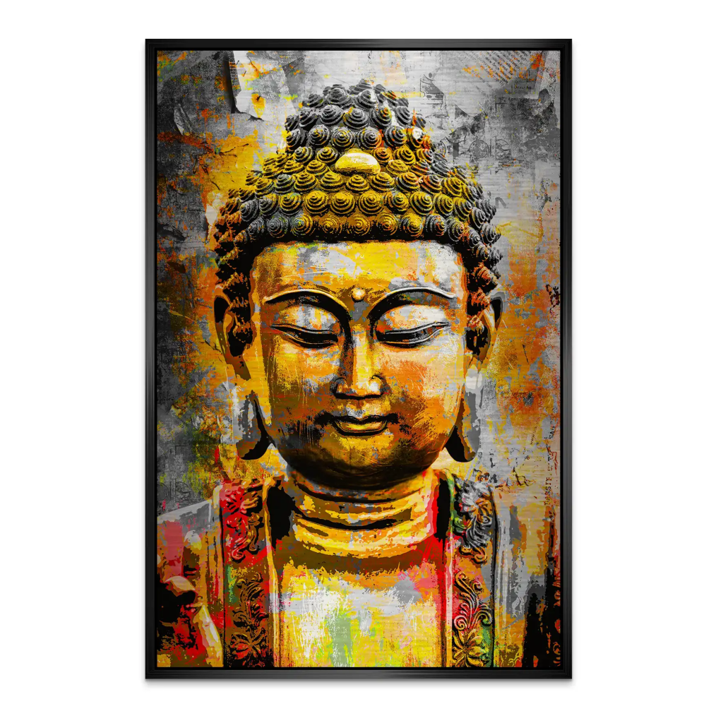 Buddha Boho Style AluDibond Gebürstet INGALERIE