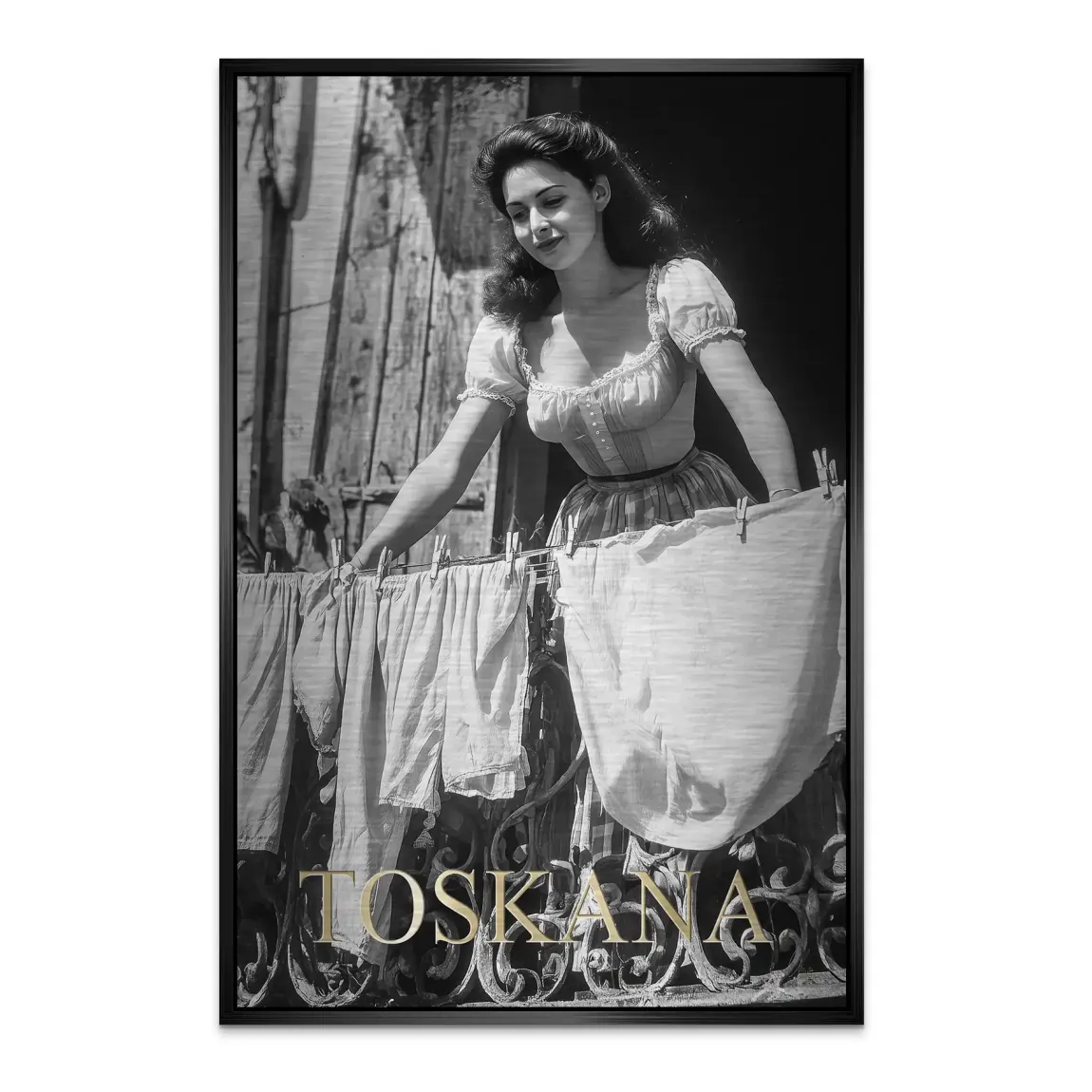 Bella Toskana Alu Dibond Bild gebürstet