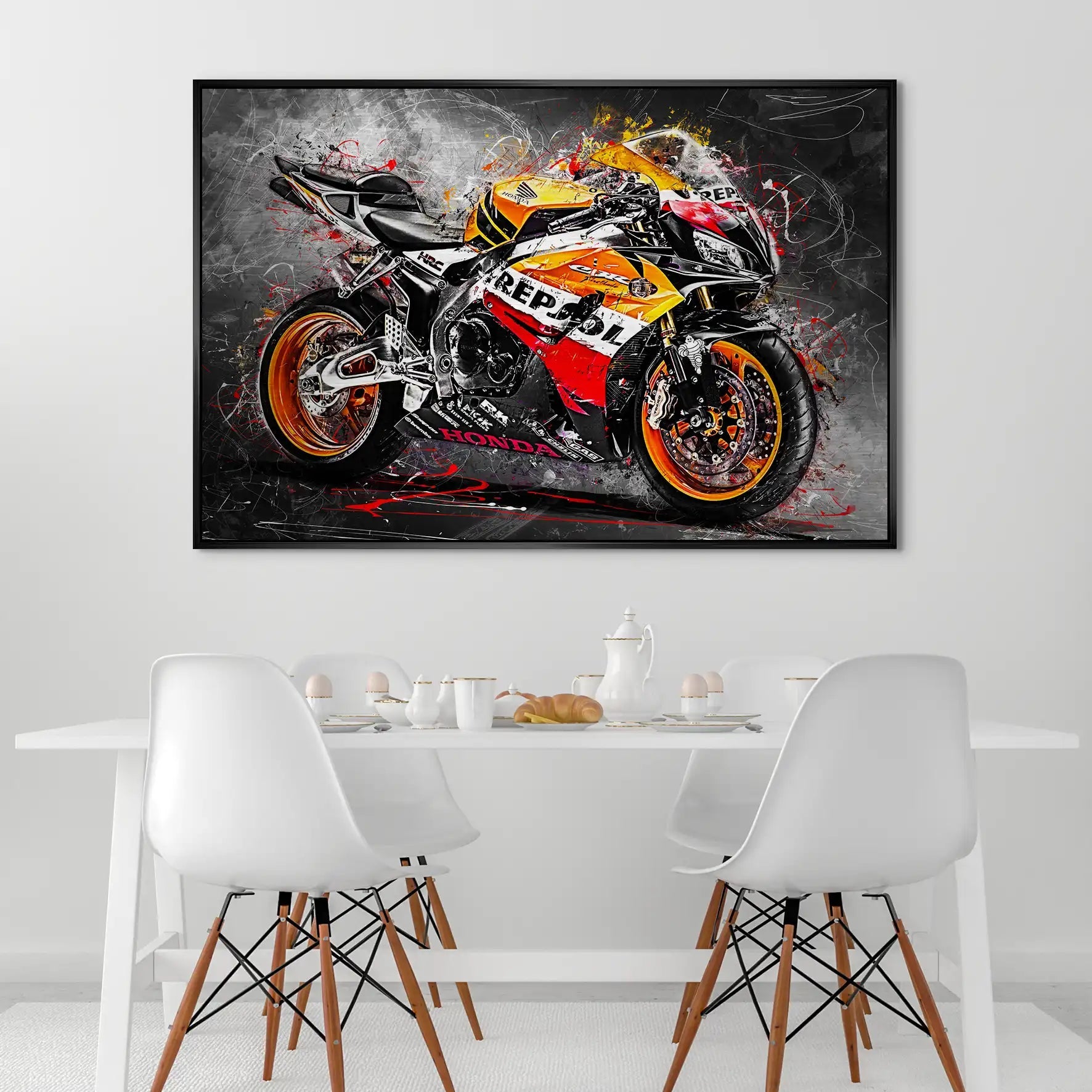 Honda CBR1000RR SC57 AluDibond Gebürstet INGALERIE