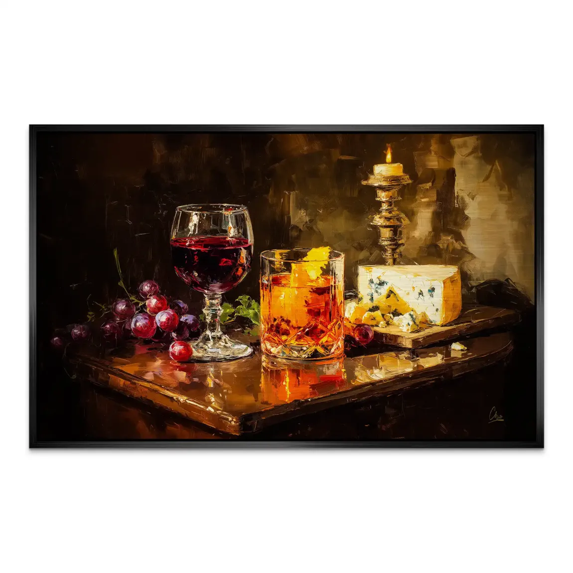 Wein & Genuss AluDibond Gebürstet