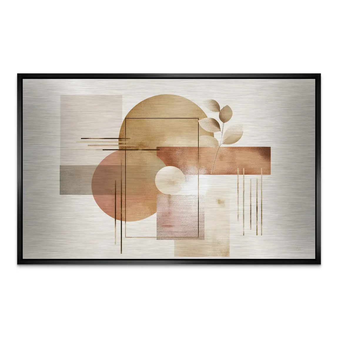 Silent Balance AluDibond Gebürstet