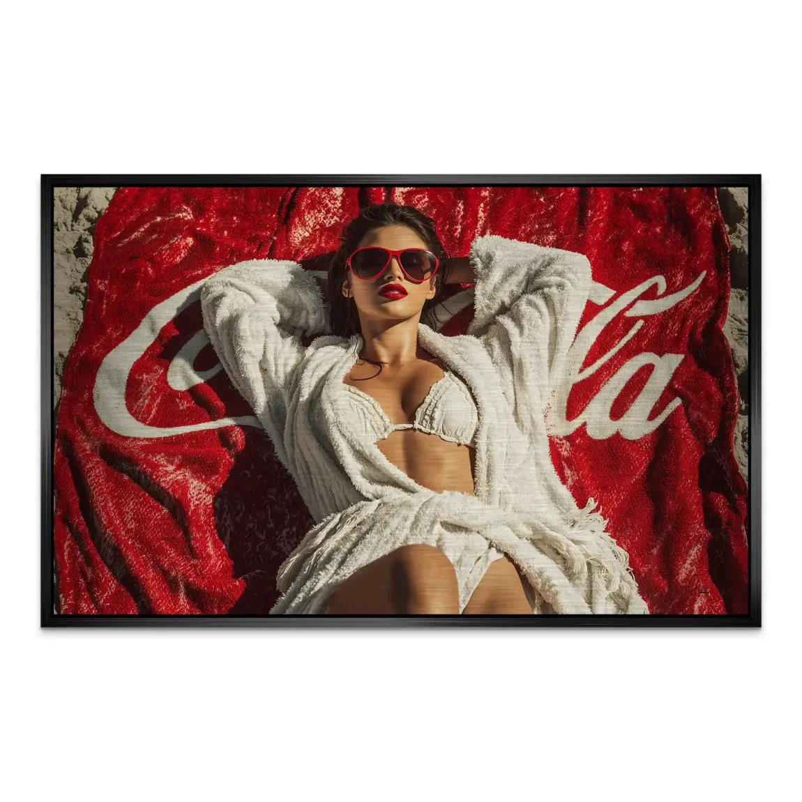 Coca Beach Dream AluDibond Gebürstet