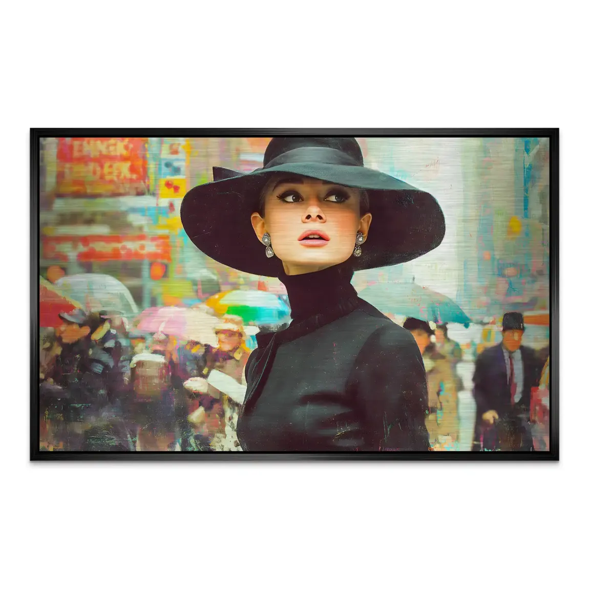 Audrey in New York Nr.2 AluDibond Gebürstet INGALERIE