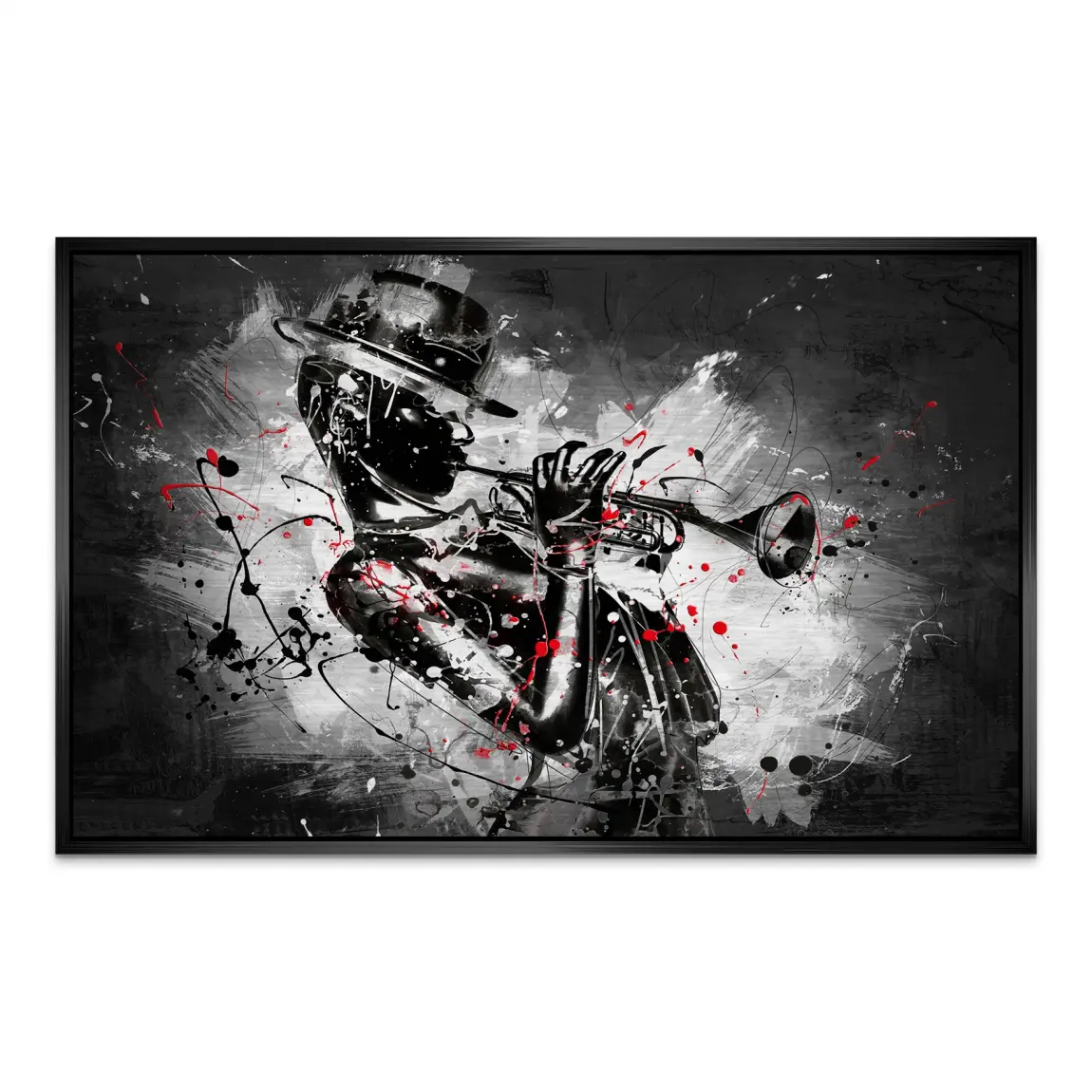 Jazzman Noir Symphony AluDibond Gebürstet