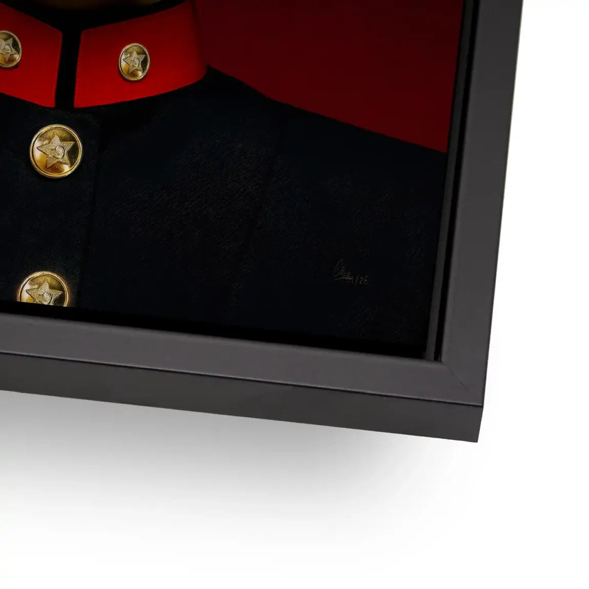 Russian Girl Alu Gebürstet Bild