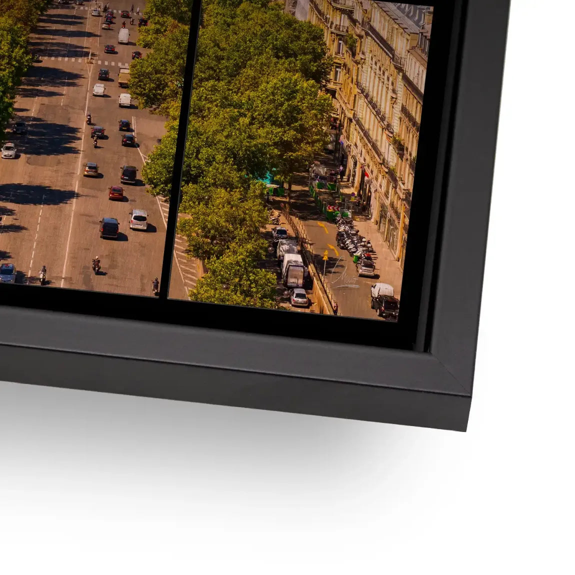 Avenue Lumière Paris Alu Gebürstet Bild