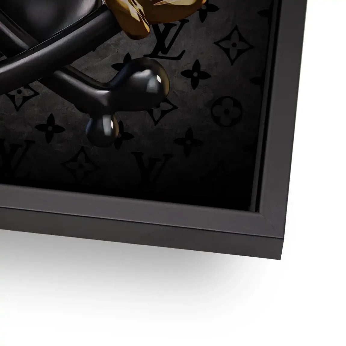 Money Skull Duck Alu Gebürstet Bild