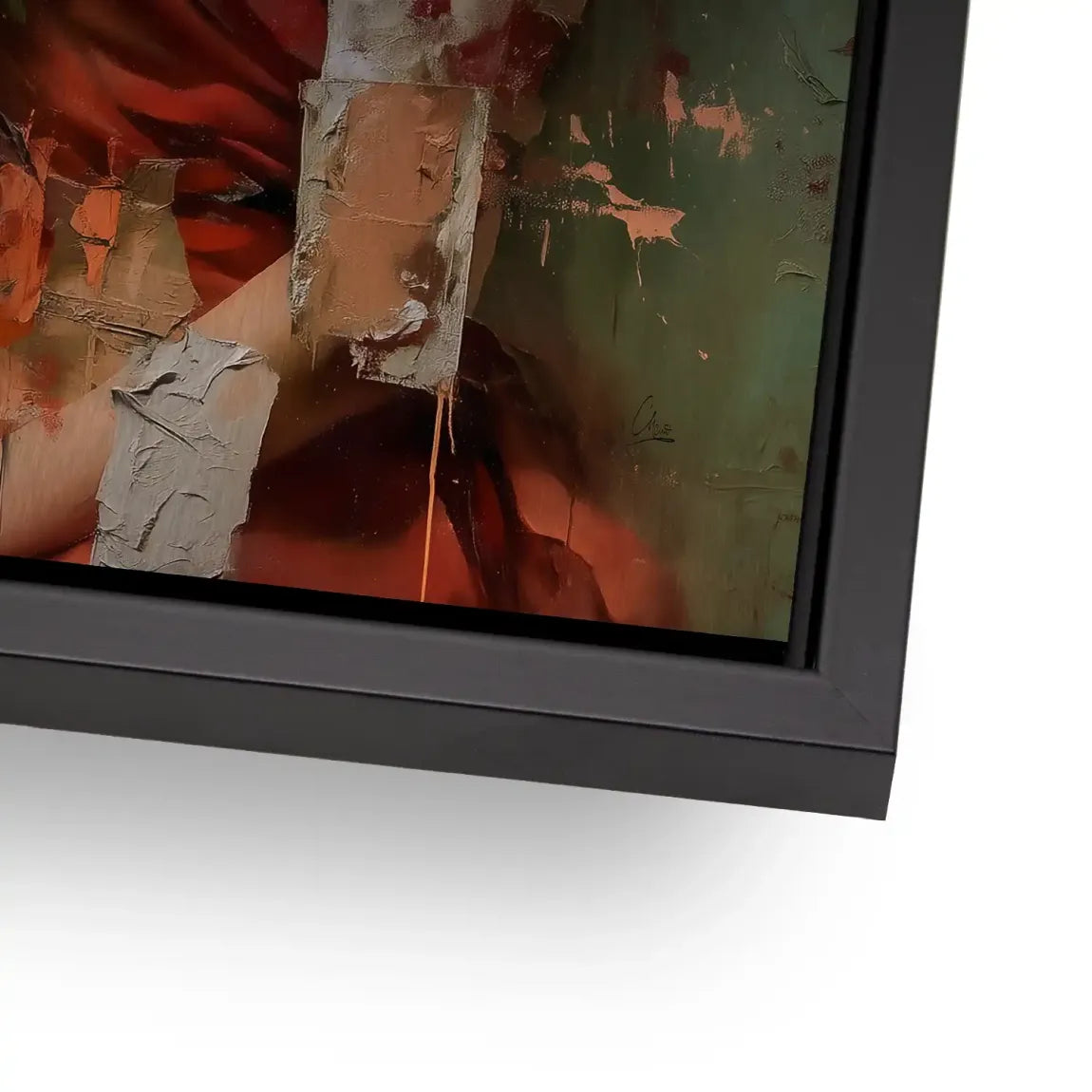 Silent Orchid Beauty Alu Gebürstet Bild