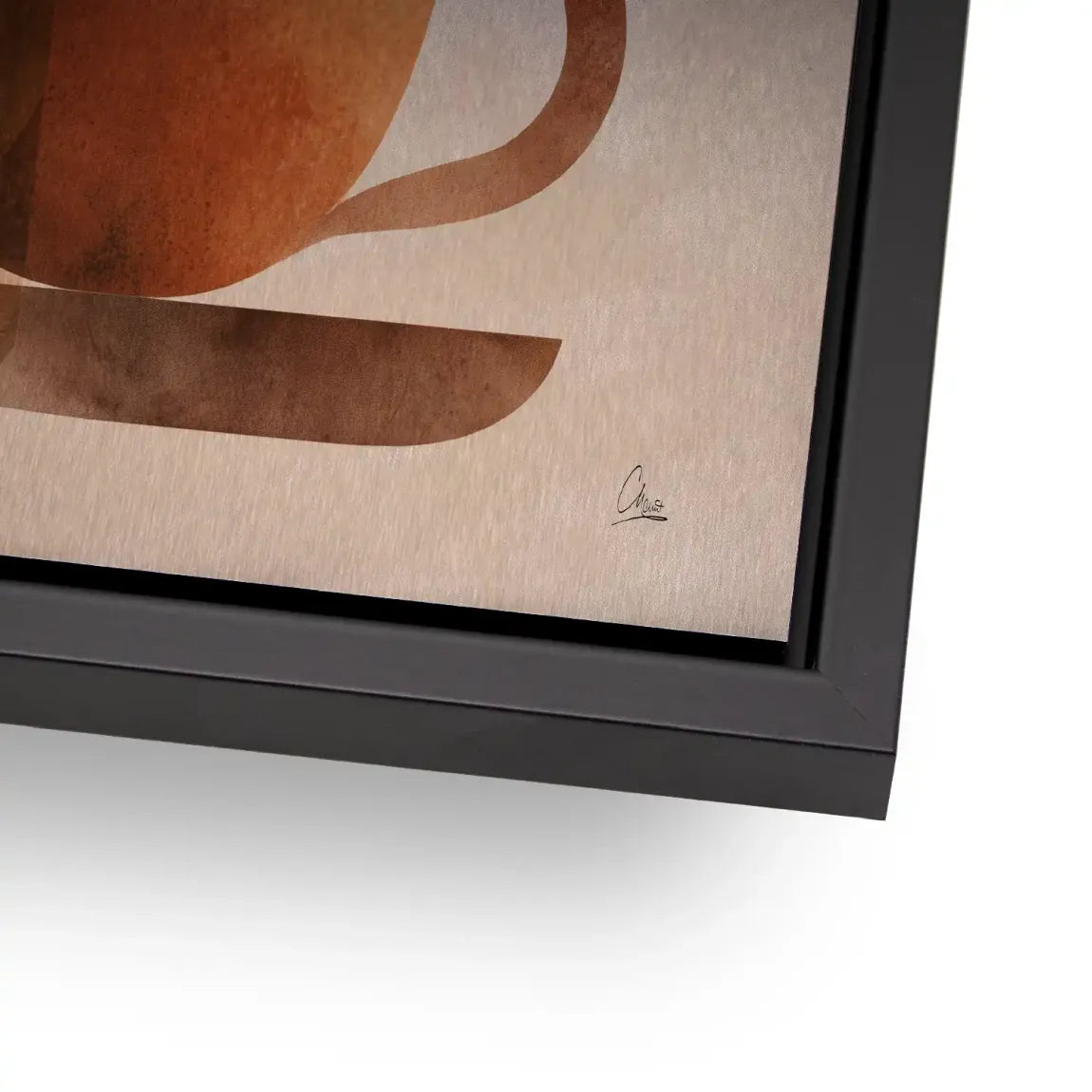 Warm Aroma Alu Gebürstet Bild