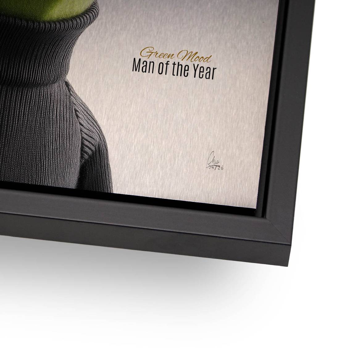 Kermit Couture Aluminiumbild gebürstet