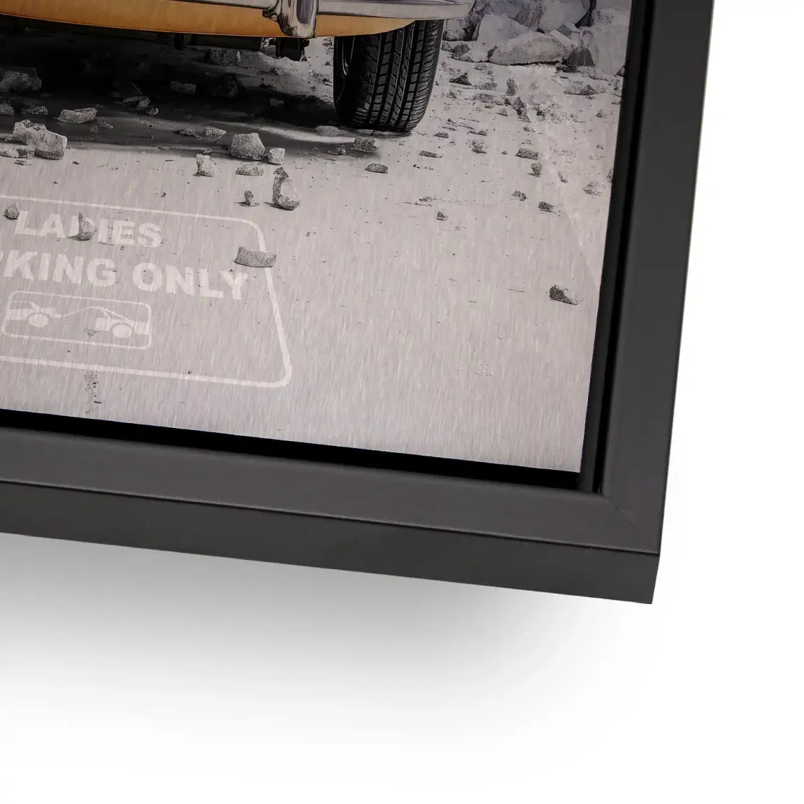 Luxury Shopping Alu Gebürstet Bild