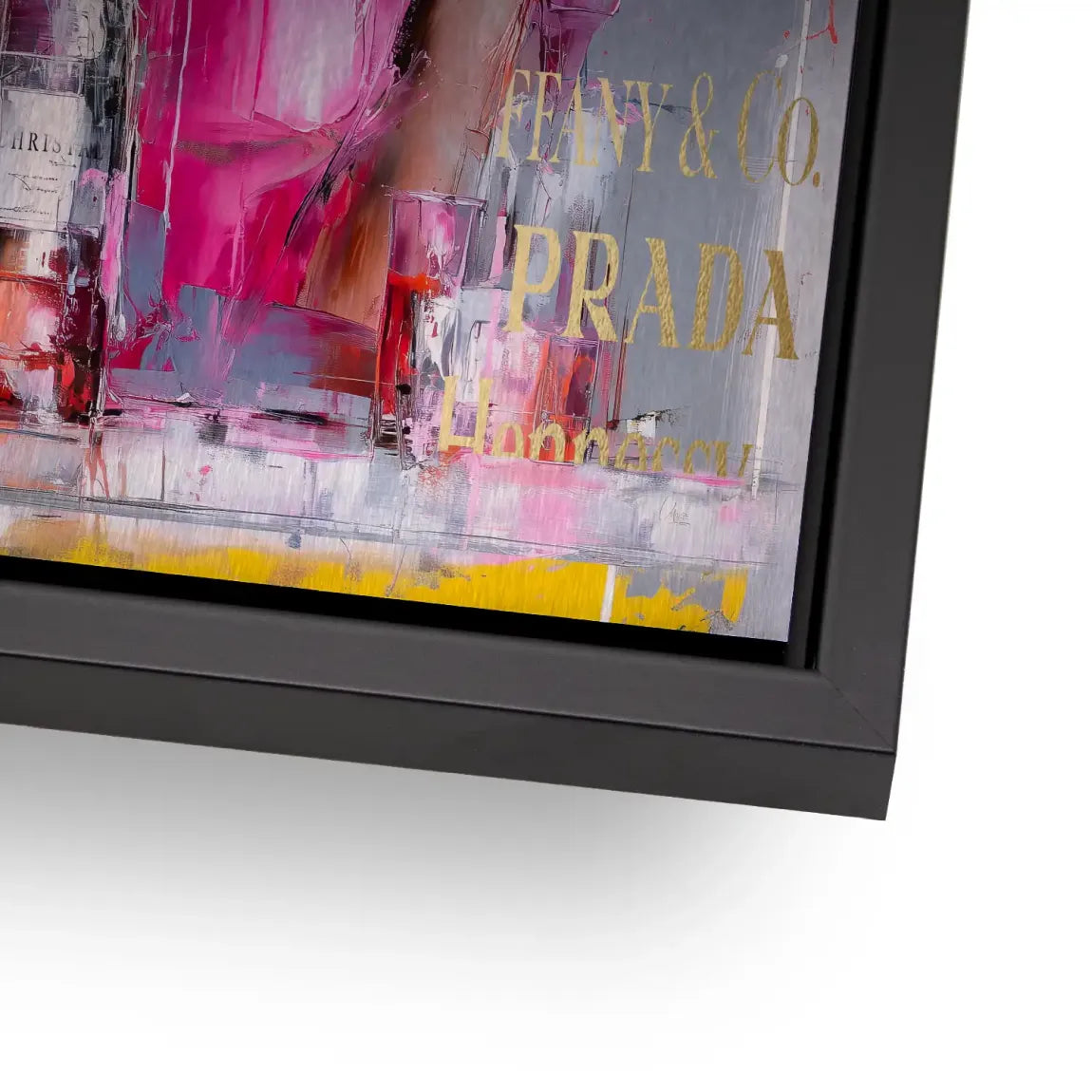 Audrey Pop Couture Alu Gebürstet Bild