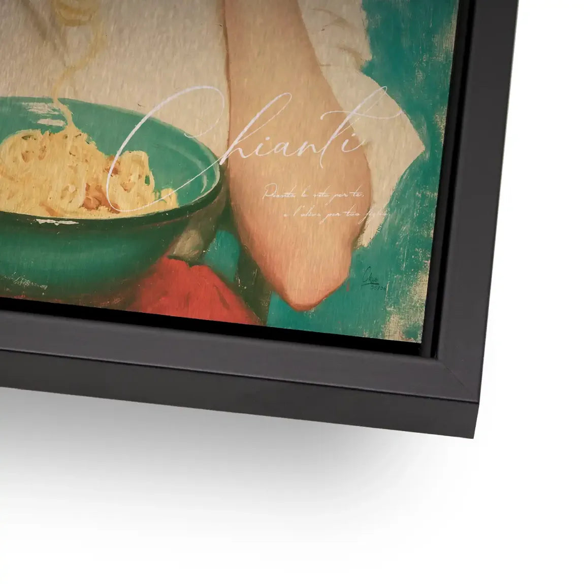 Marilyn Monroe Pasta Aluminiumbild gebürstet