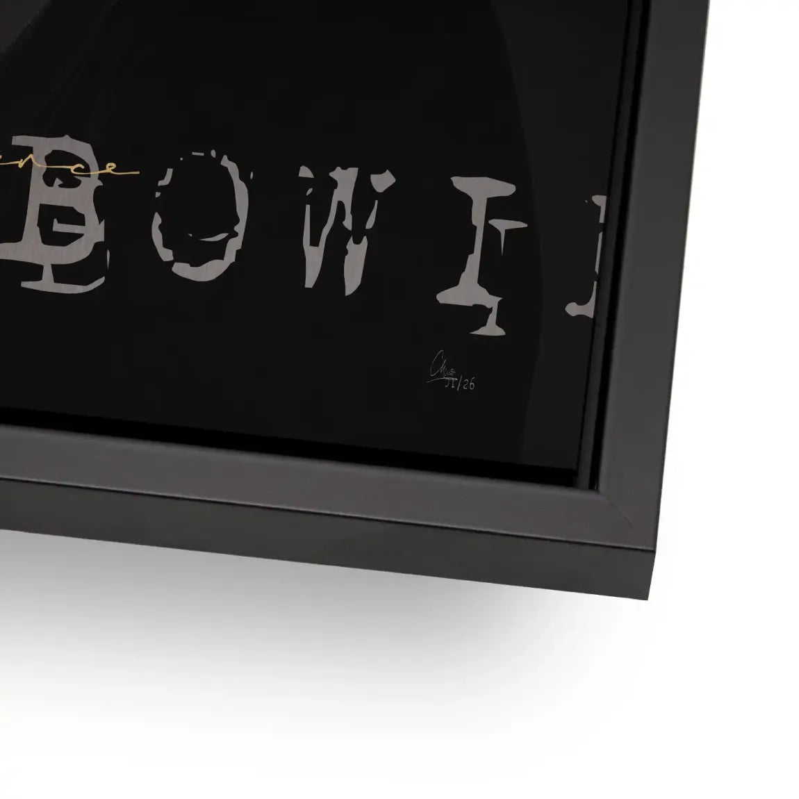David Bowie Dance Alu Gebürstet Bild