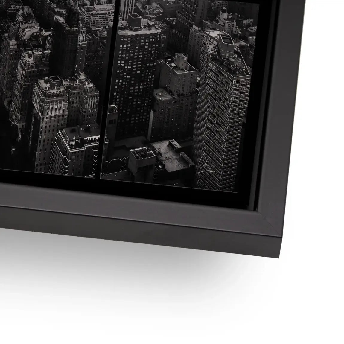 Silent Heights New York Alu Gebürstet Bild