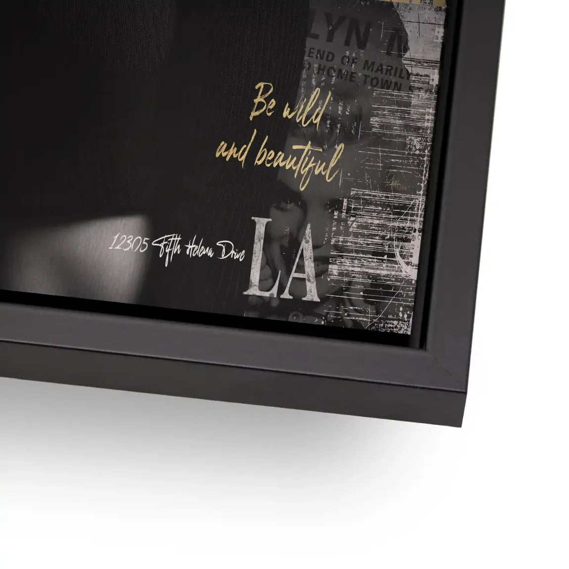 Marilyn Monroe Legend Aluminiumbild gebürstet