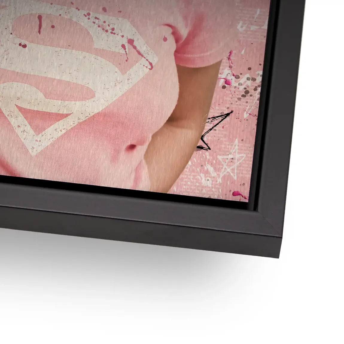 Marilyn Monroe Superman Aluminiumbild gebürstet