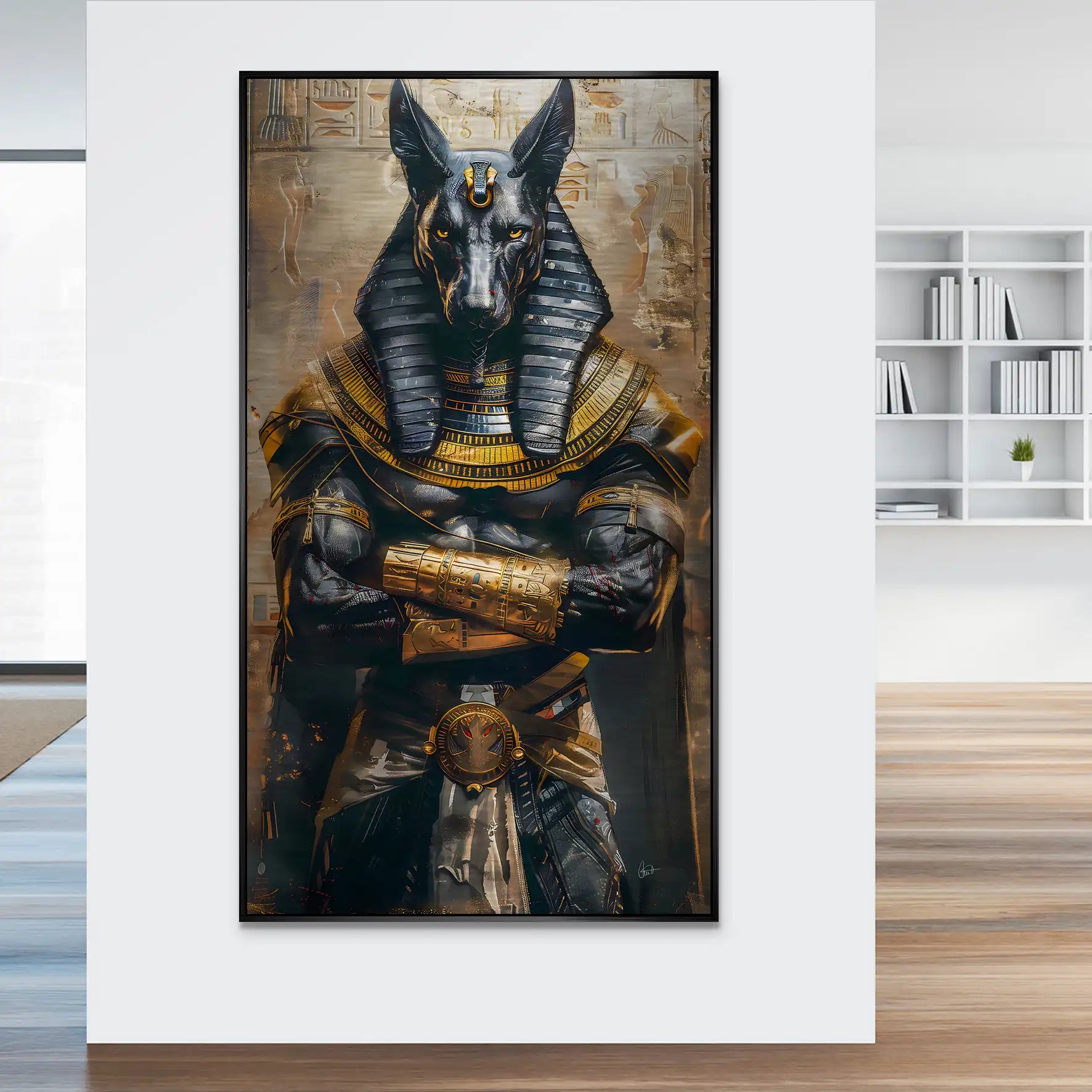 Anubis Nr.2 Alu Gebürstet INGALERiE