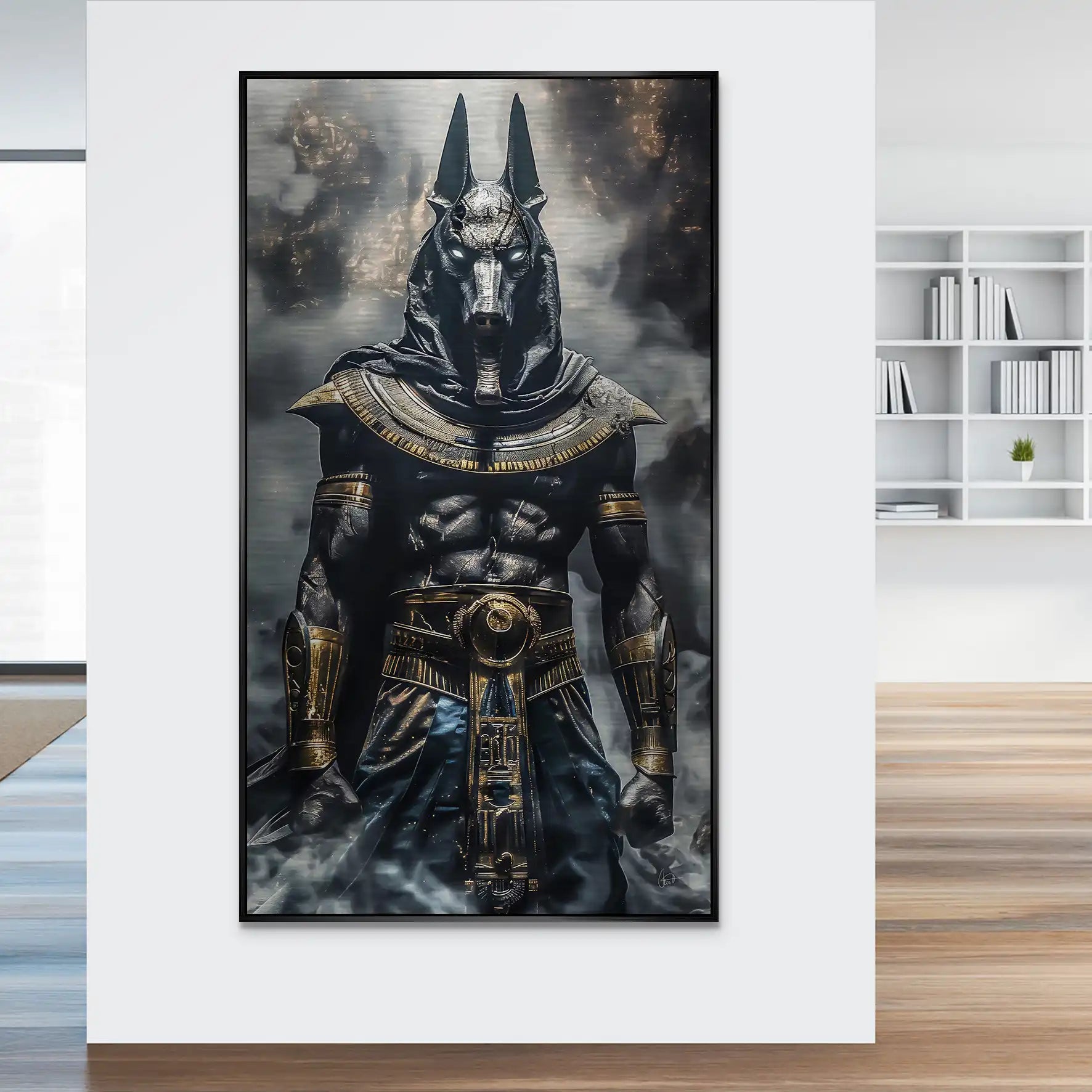 Anubis Black Alu Gebürstet INGALERiE