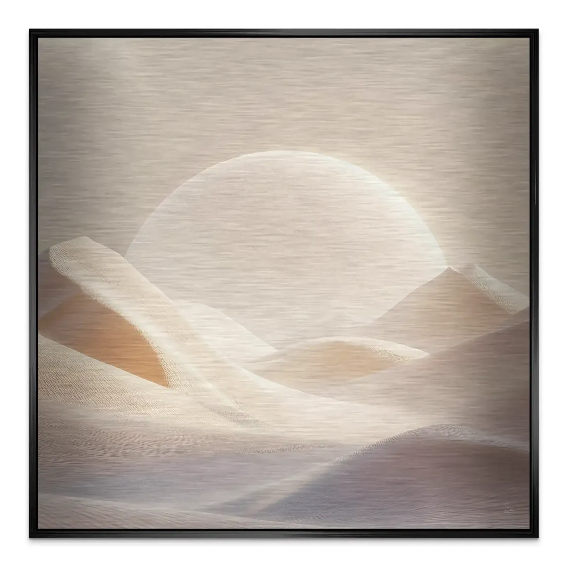 Desert Light Alu Gebürstet Bild