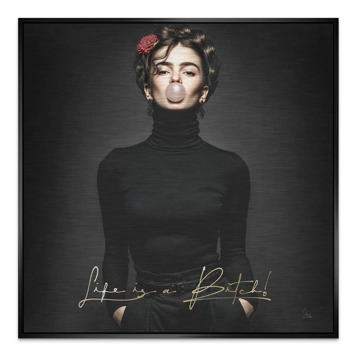 Fridas Life Alu Gebürstet Bild