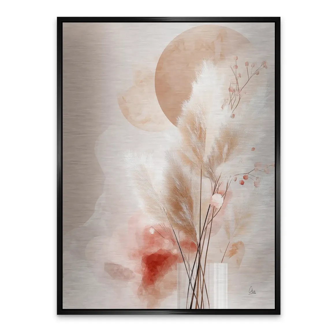 Amber Fields Alu Gebürstet Bild