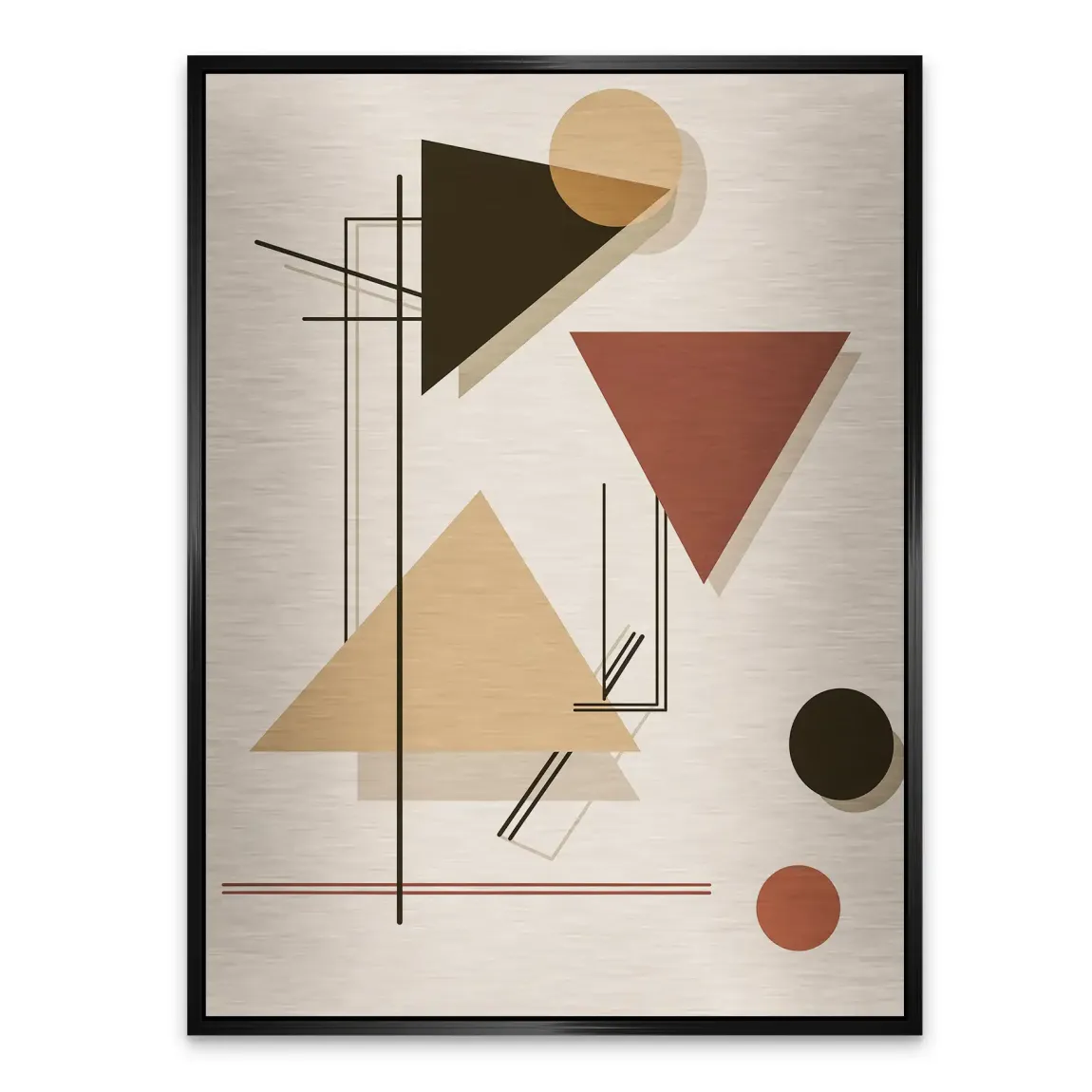 Kandinsky Harmony Style Aludibond Gebürstet INGALERIE