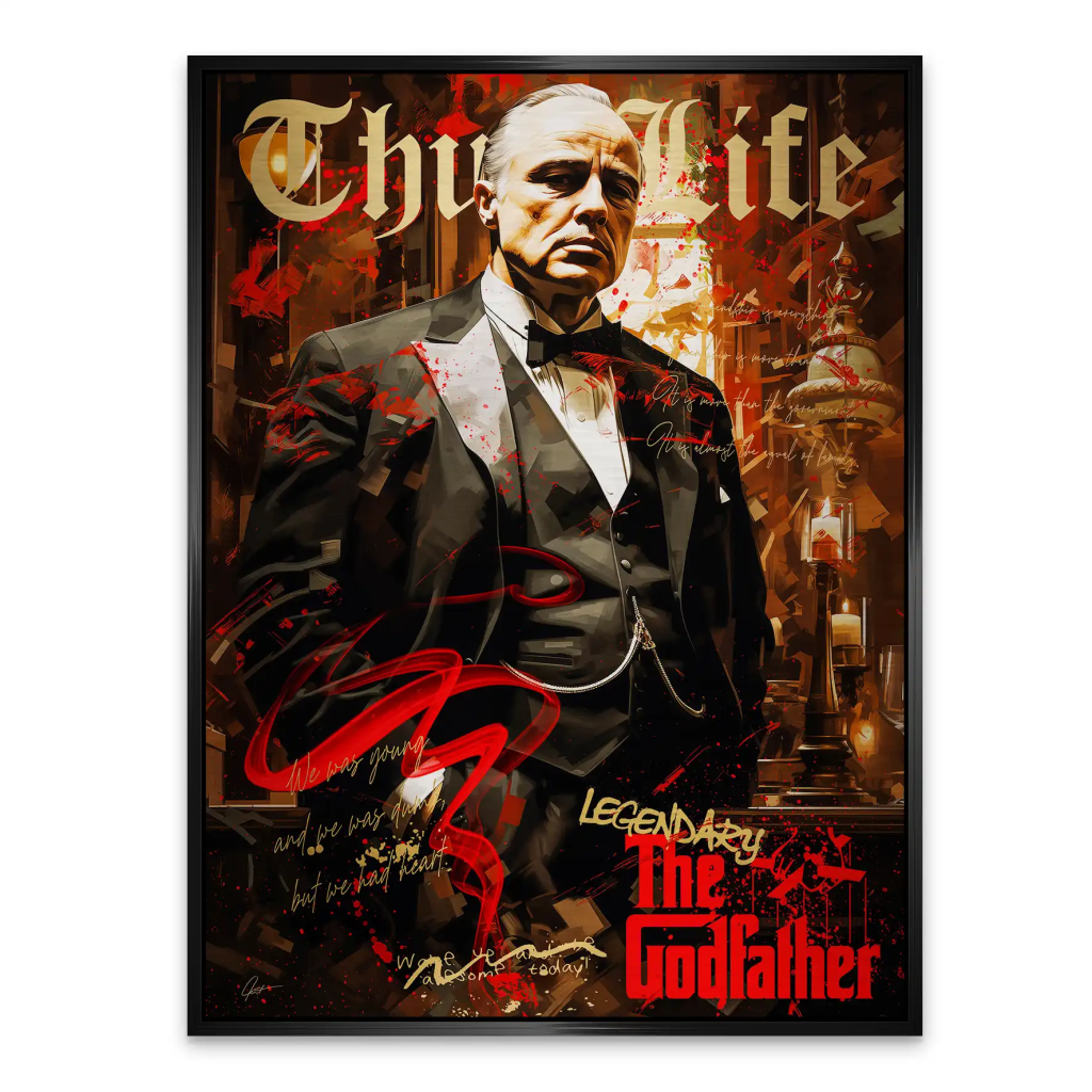 The Godfather Aludibond Gebürstet INGALERIE