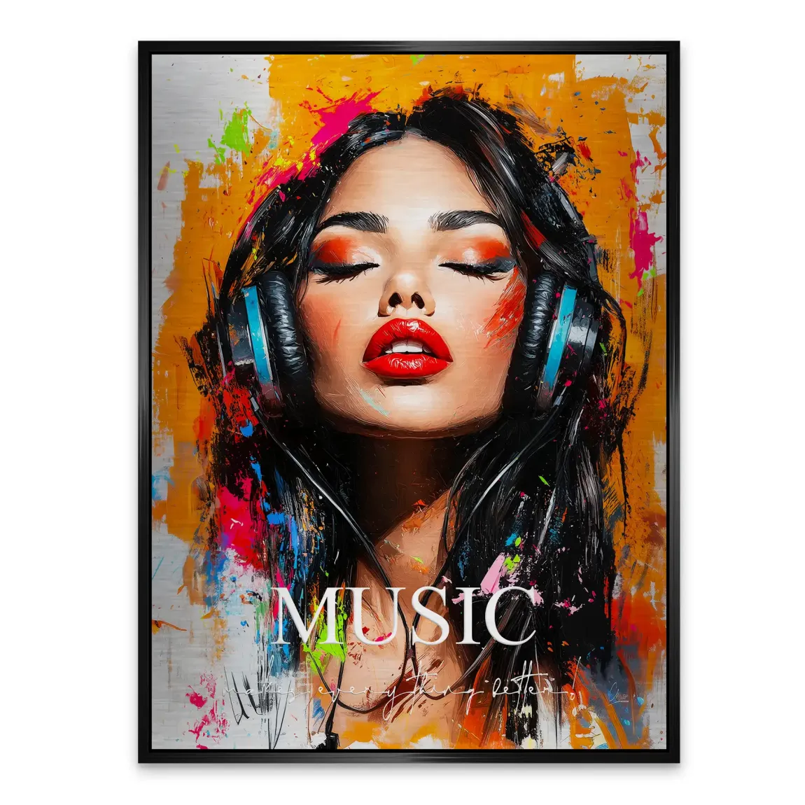 Music Soul Alu Gebürstet Bild