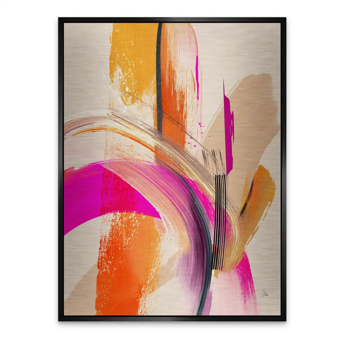 Amber Wave Alu Gebürstet Bild