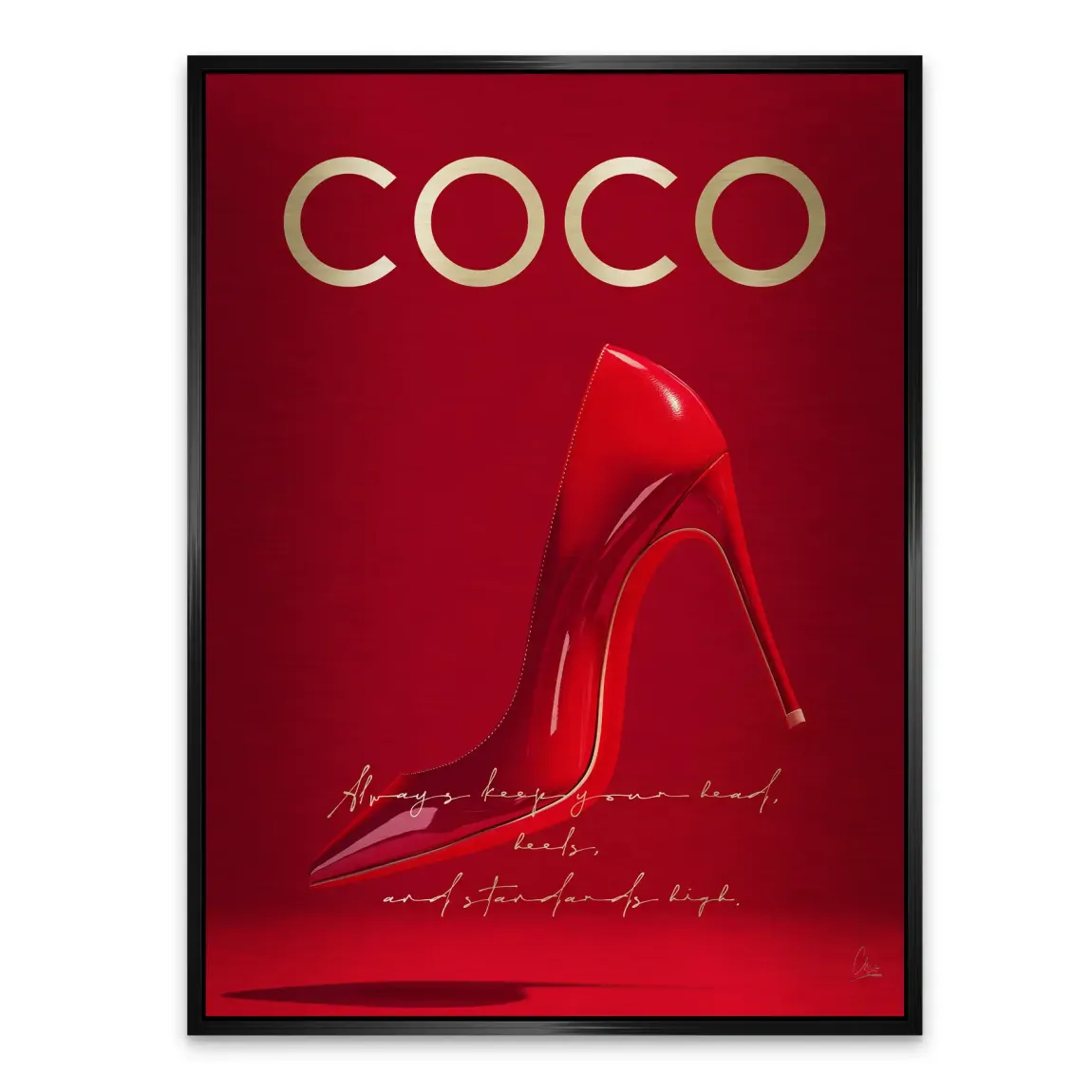 Coco Heels Alu Gebürstet Bild