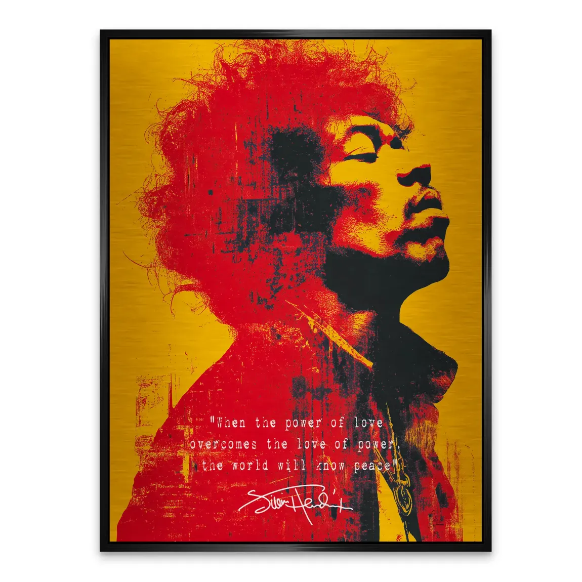 Electric Soul Hendrix Alu Gebürstet Bild