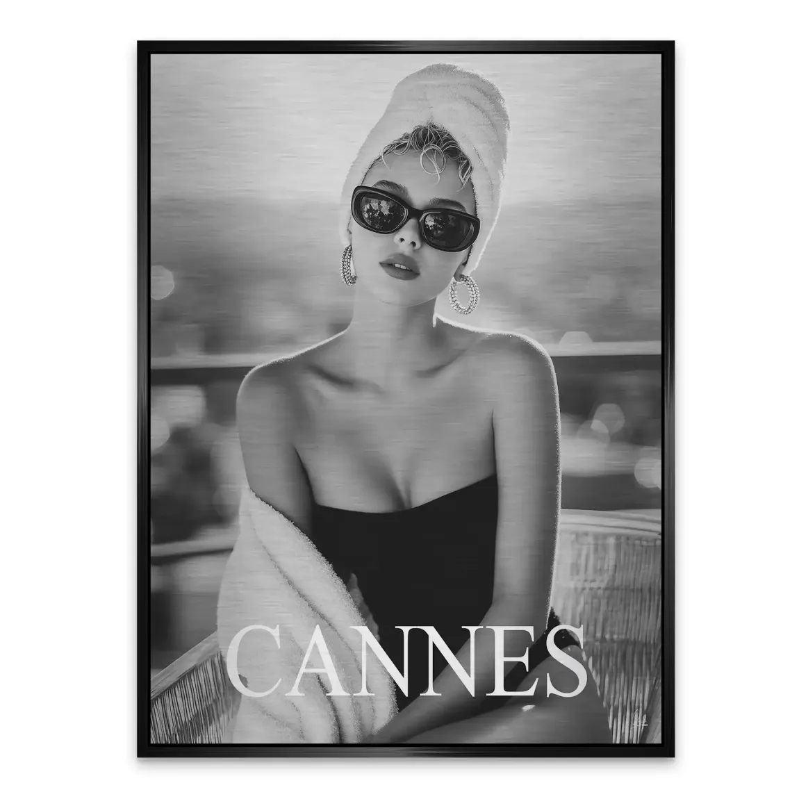 Cannes Glamour Alu Gebürstet Bild