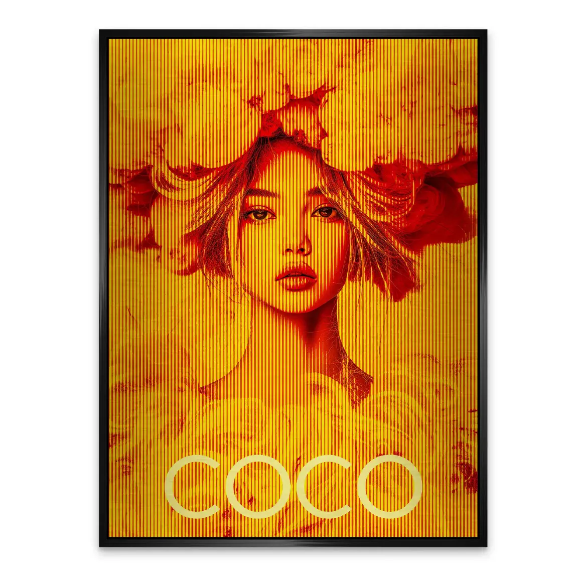 Coco Vision Aludibond Gebürstet INGALERIE