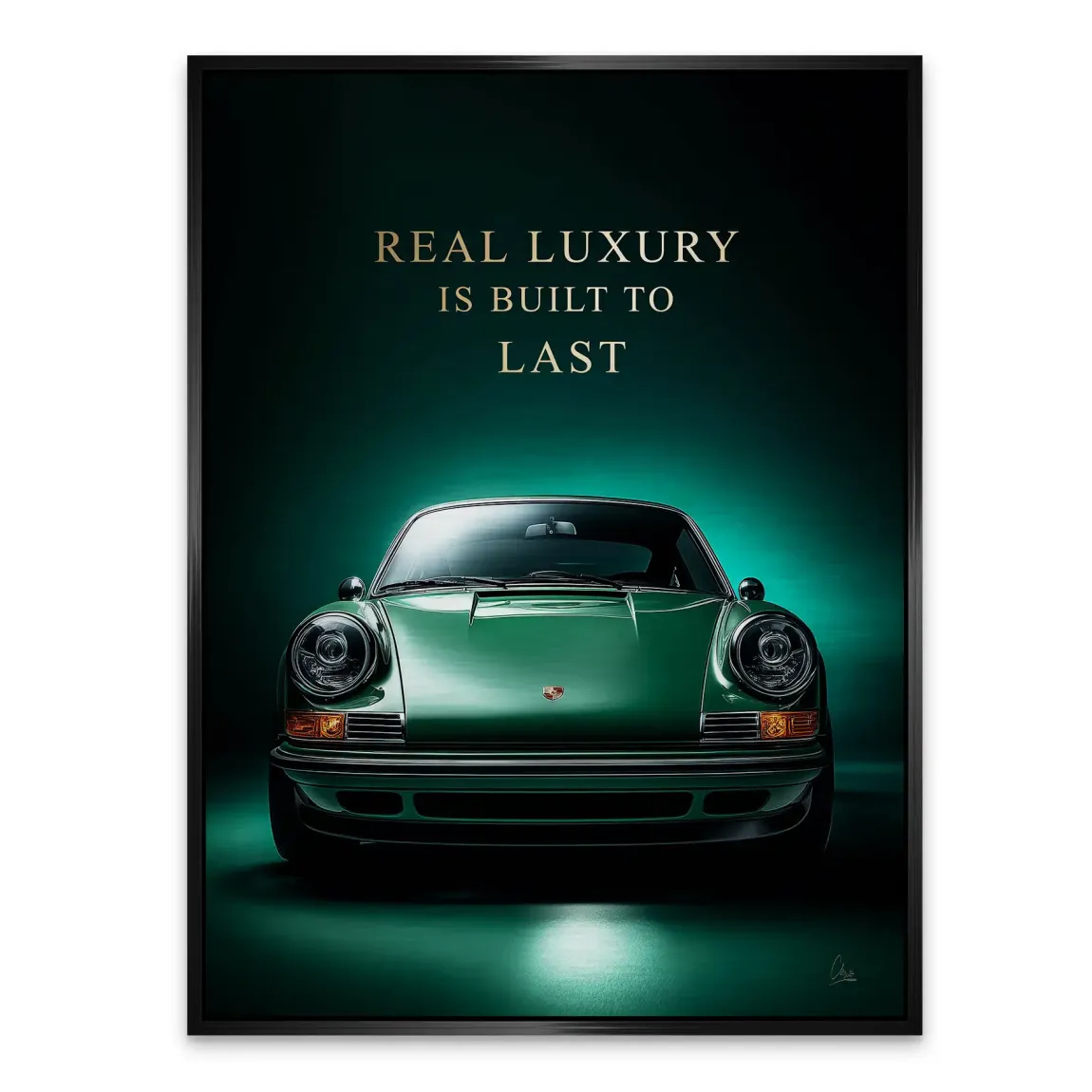 Heritage 911 Porsche Alu Gebürstet Bild